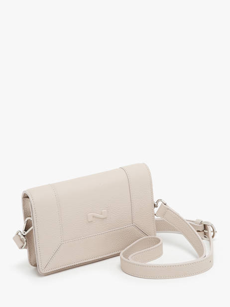 Sac Bandoulière Maastricht Cuir Nathan baume Beige mondrian 4 vue secondaire 2