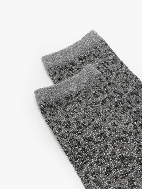 Chaussettes Pieces Gris girl 17151109 vue secondaire 1