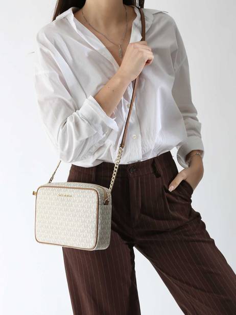 Sac Bandoulière Jet Set Michael kors Blanc jet set F1GJ6C7B vue secondaire 1