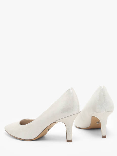 Escarpins En Cuir Tamaris Argent women 41 vue secondaire 3