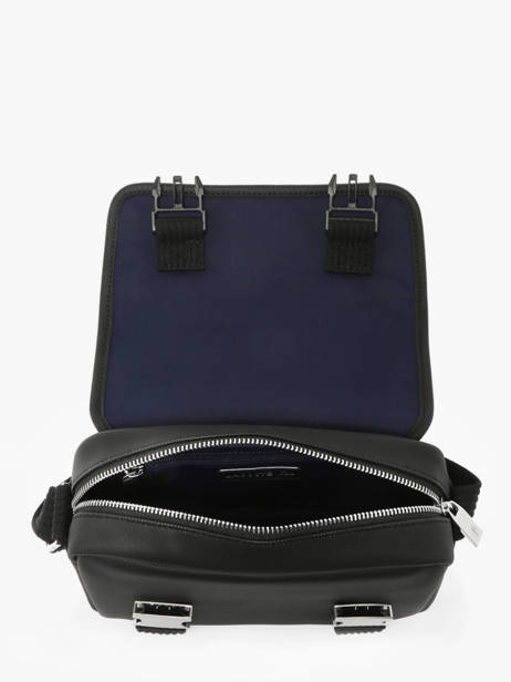 Sac Bandoulière Lacoste Noir men's classic NH4858HC vue secondaire 3