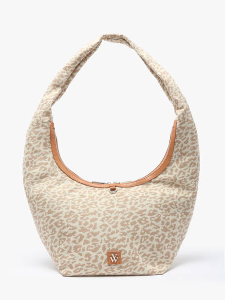 Sac Porté épaule Leopard Polyester Vanessa wu Beige leopard MA0130