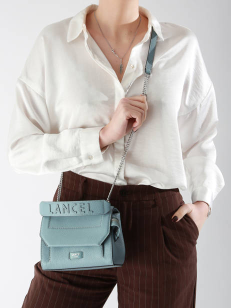 Sac à Main S Ninon Cuir Lancel Bleu ninon A09221 vue secondaire 1