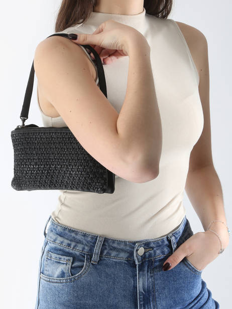 Sac Bandoulière Heritage Cuir Biba Noir heritage MUL1L vue secondaire 1