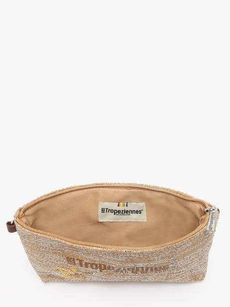 Sac Bandoulière Panama Papier Les tropeziennes Beige panama TZ02 vue secondaire 3