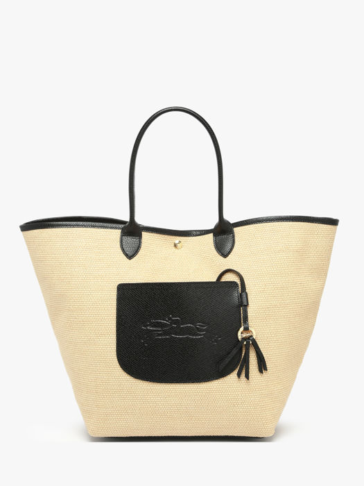 Longchamp New le panier pliage Besaces Noir