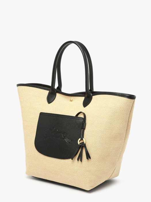 Longchamp New le panier pliage Besaces Noir