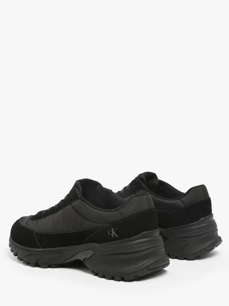 Sneakers En Cuir Calvin klein jeans Noir men YM01292 vue secondaire 3