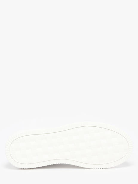 Sneakers En Cuir Calvin klein jeans Blanc men YM01296 vue secondaire 5