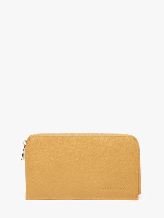 Longchamp Le foulonné Pochettes Jaune