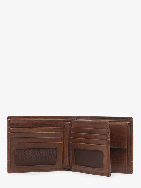 Portefeuille Porte-cartes Cuir Maverick Marron rough gear MAVRG005 vue secondaire 1