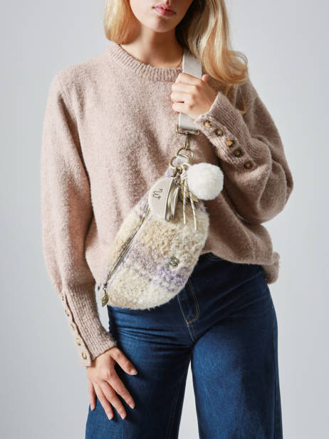 Sac Banane Alyssum Woomen Violet alyssum WALS04 vue secondaire 1