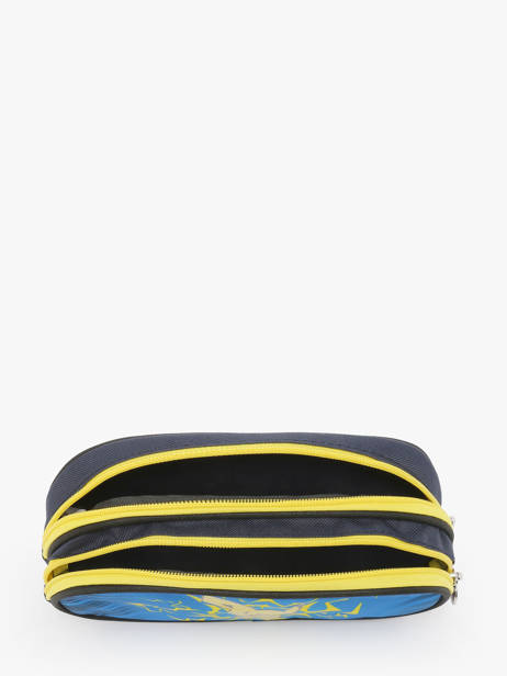 Trousse 2 Compartiments Pikachu Eclair Pokemon Bleu pikachu eclair 25IK207D vue secondaire 1