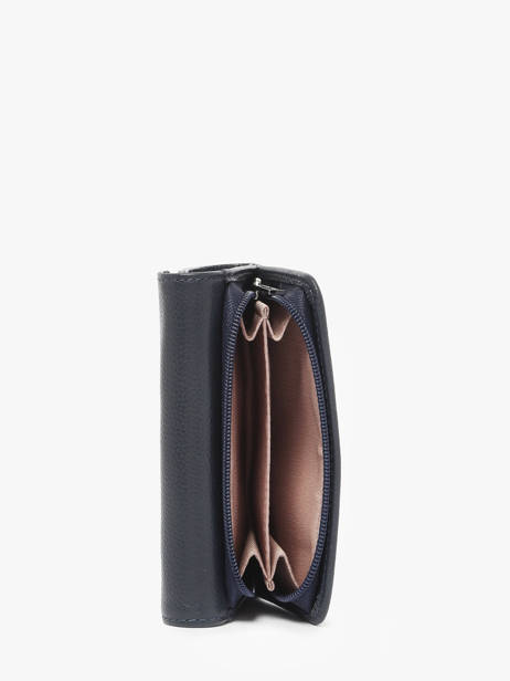Porte-monnaie Cuir Lancaster Bleu foulonne pm 29 vue secondaire 2