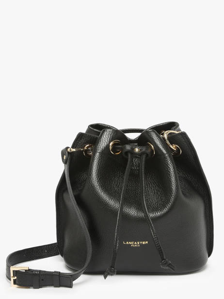 Sac Bandoulière Alba Double Cuir Lancaster Noir alba double 81