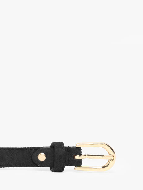 Ceinture Réglable Milano Noir velvet VE25068 vue secondaire 1