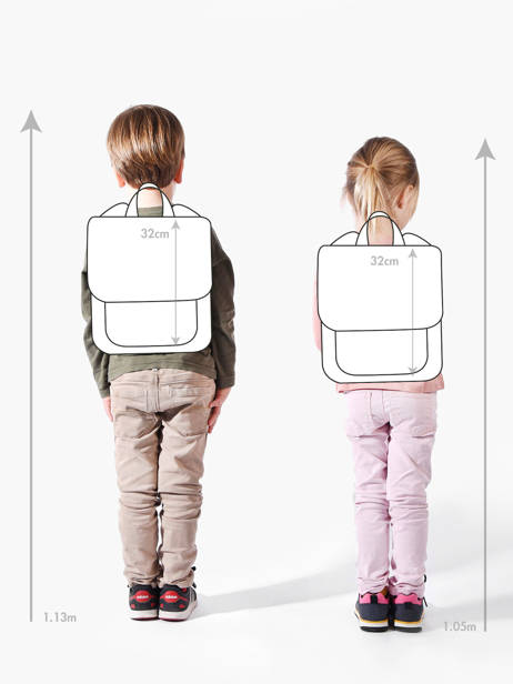 Mini Sac à Dos Vaiana Multicolore simply special 78800643 vue secondaire 1