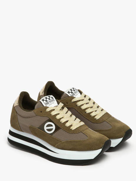 Sneakers Plateforme Flex M Jogger En Cuir No name Vert women IMKNITAY vue secondaire 2