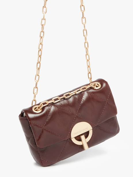 Sac Nano Moon En Cuir Vanessa bruno Marron moon 84V40326 vue secondaire 2