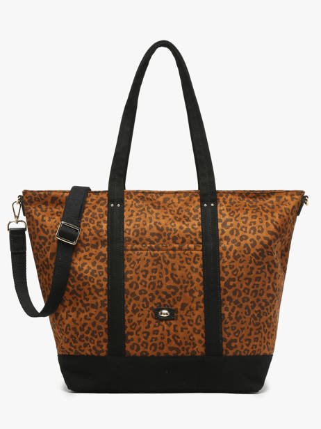 Sac Porté épaule Leonie Polyester Hexagona Marron leonie 5120195