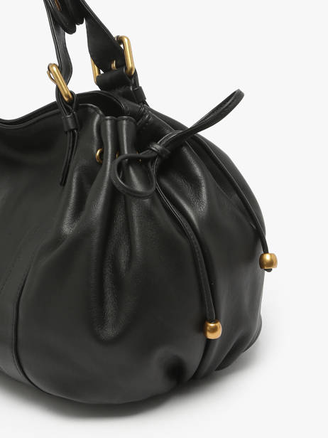 Sac 24h  Icone Cuir Gerard darel Noir icone DCS01410 vue secondaire 5