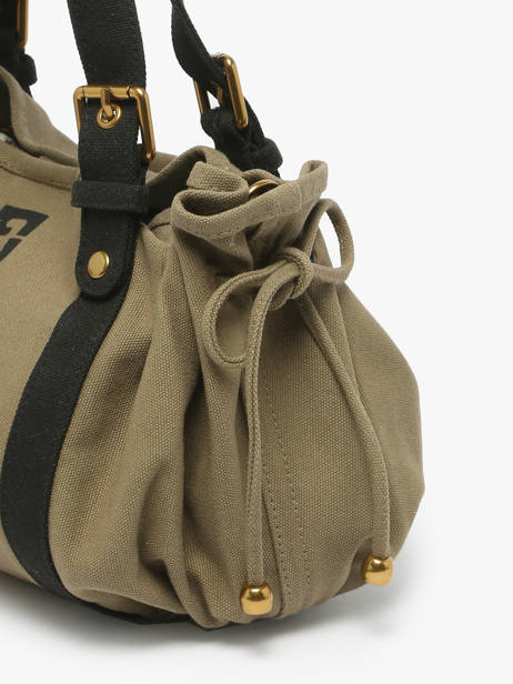 Sac Bandoulière Canvas Coton Gerard darel Vert canvas DCS67450 vue secondaire 5