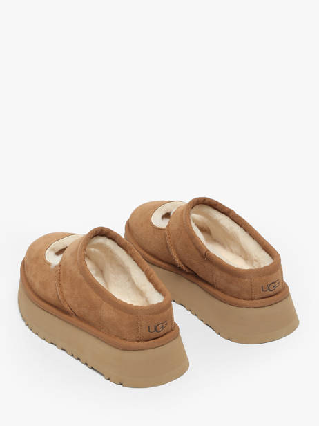 Chaussures Derbies En Cuir Ugg Marron women 1167612 vue secondaire 3