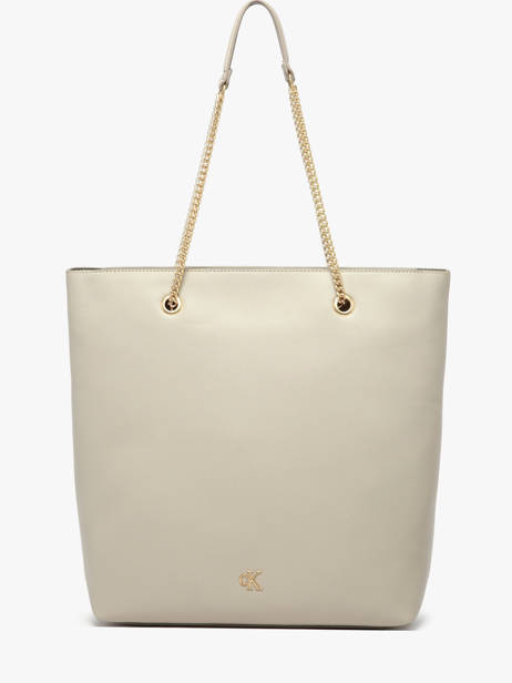 Sac Porté épaule Minimal Mono Calvin klein jeans Beige minimal mono 4F3204G
