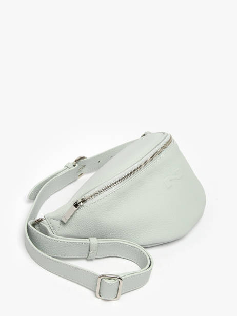 Sac Banane Small Derby Cuir Nathan baume Bleu n city 25 vue secondaire 2