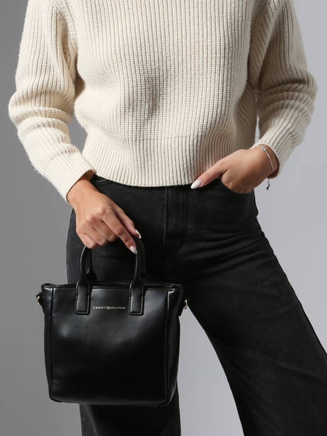 Sac Porté Main Th Casual Tommy hilfiger Noir th casual AW17861 vue secondaire 1
