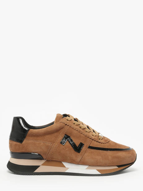 Sneakers En Cuir Nathan baume Marron women 52NS1004