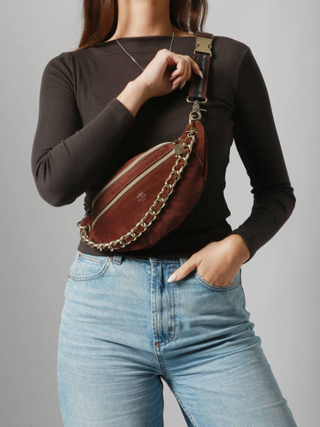 Sac Banane Petra Mila louise Beige vintage 23689V vue secondaire 1