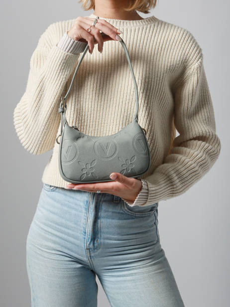 Sac Porté épaule Samba Re Valentino Vert samba re VBS8ZG13 vue secondaire 1