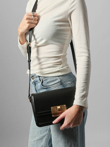 Sac Bandoulière Floren Valentino Noir floren VBS9A909 vue secondaire 1