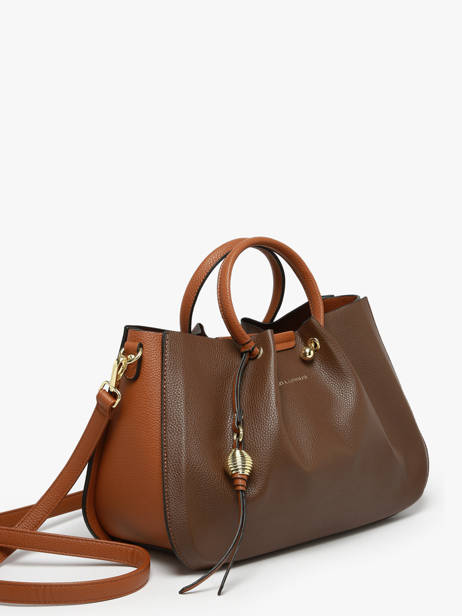 Cabas Gretel Ted lapidus Marron gretel TLAU8924 vue secondaire 2