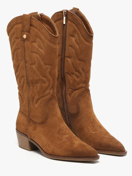 Santiags Xti Marron women 144308 vue secondaire 1