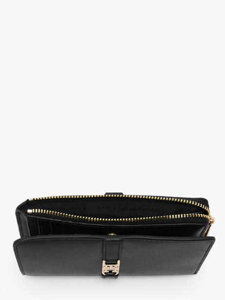 Portefeuille Tommy hilfiger Noir th libre AW17752 vue secondaire 2