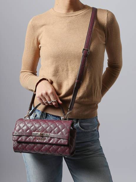 Sac Bandoulière Idra Guess Violet idra GG815720 vue secondaire 1