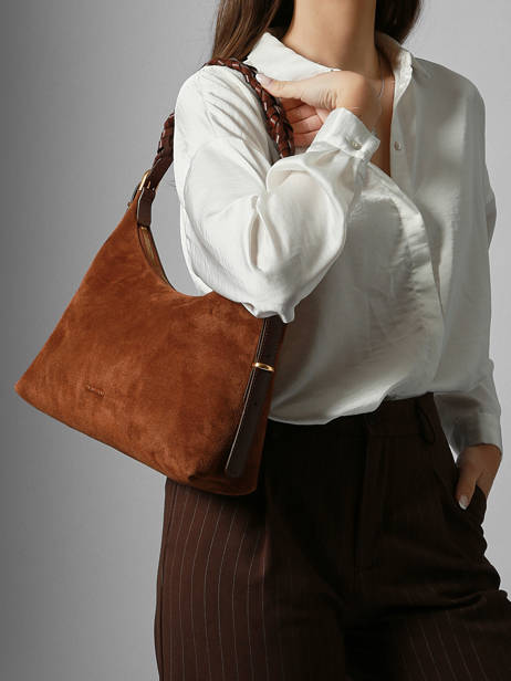 Sac Porté épaule Jess Vanessa bruno Marron jess 29V40916 vue secondaire 1