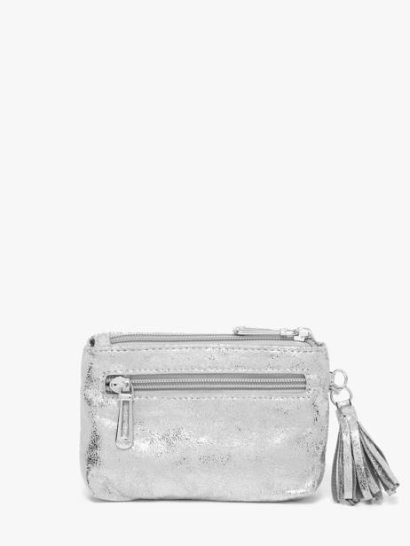 Porte-monnaie Miniprix Argent perle F5016 vue secondaire 2