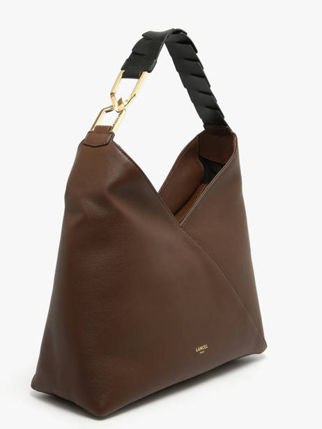 Sac Porté épaule Pagode Cuir Lancel Marron pagode A12510 vue secondaire 2