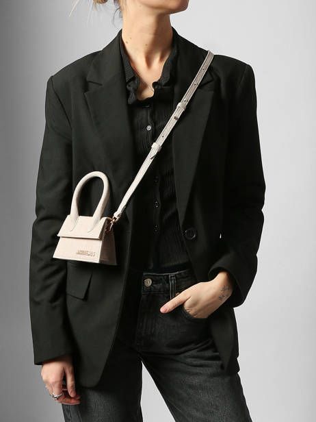 Sac Bandoulière D'occasion Mini Chiquito Jacquemus Beige second life 1553320 vue secondaire 1
