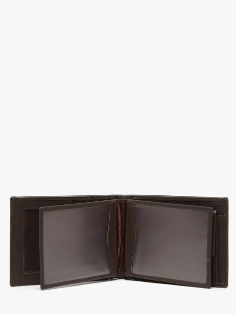 Portefeuille Caviar Cuir Crinkles Marron caviar 14082 vue secondaire 2