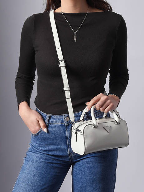 Sac Porté Main Arnela Polyurethane Guess Blanc arnela NY949674 vue secondaire 1
