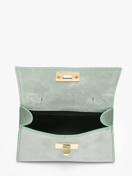 Sac Porté épaule Velvet Caviar Cuir Milano Vert velvet caviar VC25116 vue secondaire 3