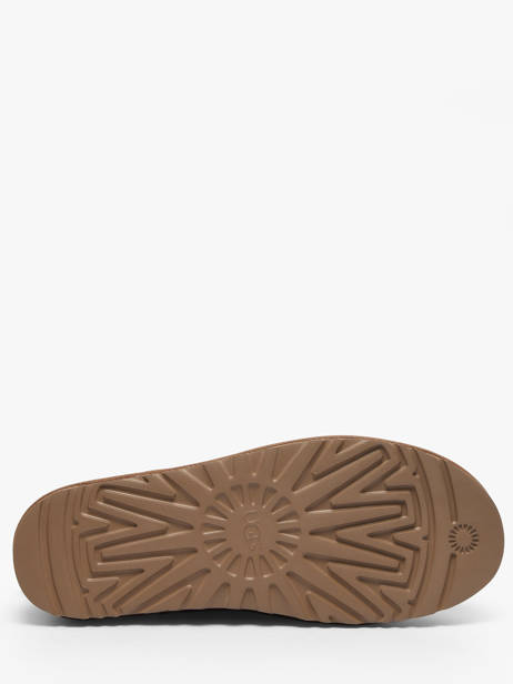 Bottes Classic Micro En Cuir Ugg Marron men 1180190 vue secondaire 4