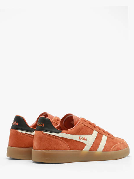 Sneakers En Cuir Gola Orange men CMB735UH vue secondaire 3