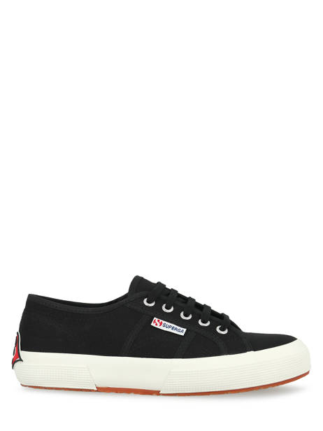 Sneakers 2750 Black Red Lips Superga Noir women S61235W