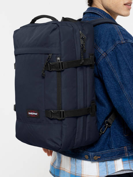 Sac De Voyage Cabine Authentic Luggage Eastpak Bleu authentic luggage EK0A5BBR vue secondaire 1